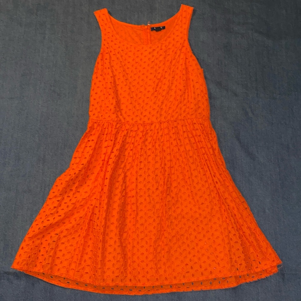 Old navy eyelet cut summer dress